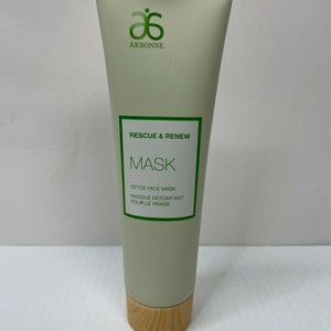 Arbonne Rescue and Renew Detox Face Mask Full Size 5oz